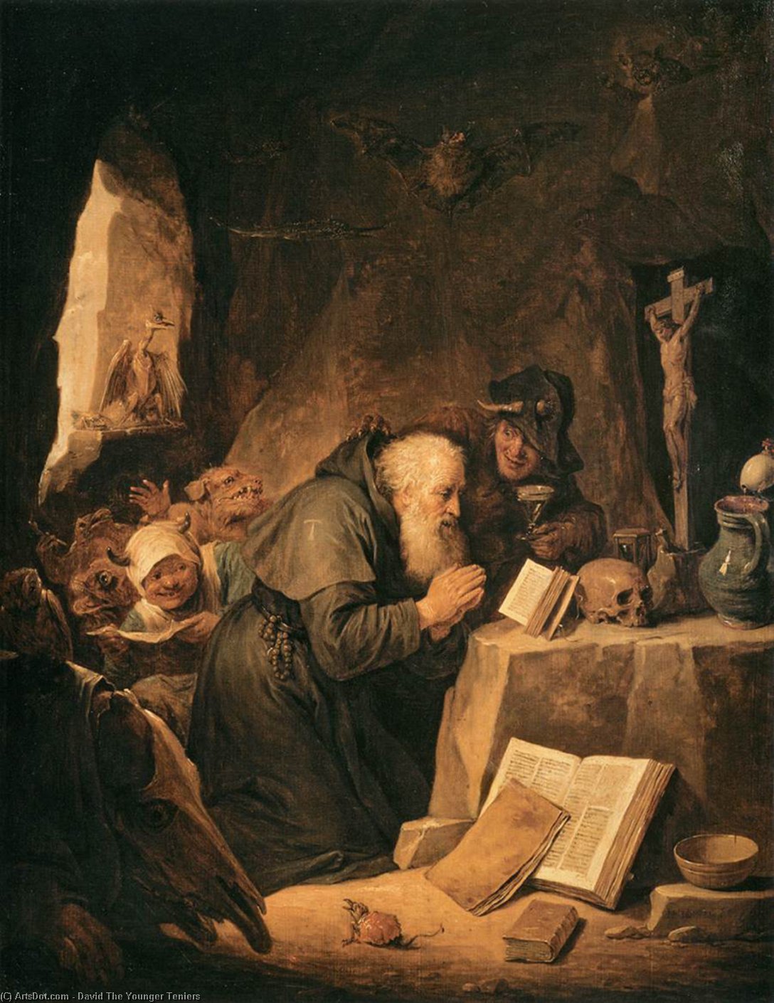 The Temptation Of St Anthony — David Teniers The Younger