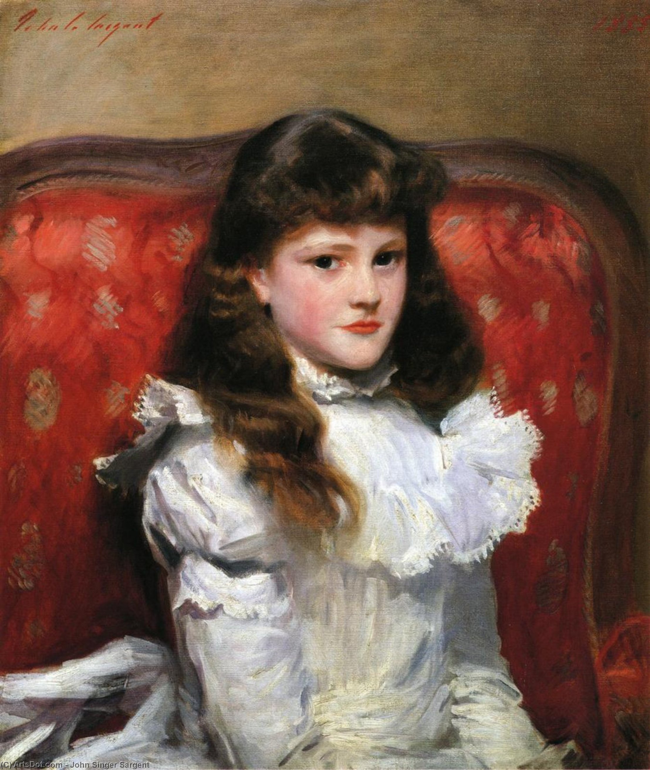 Miss Cara Burch — John Singer Sargent