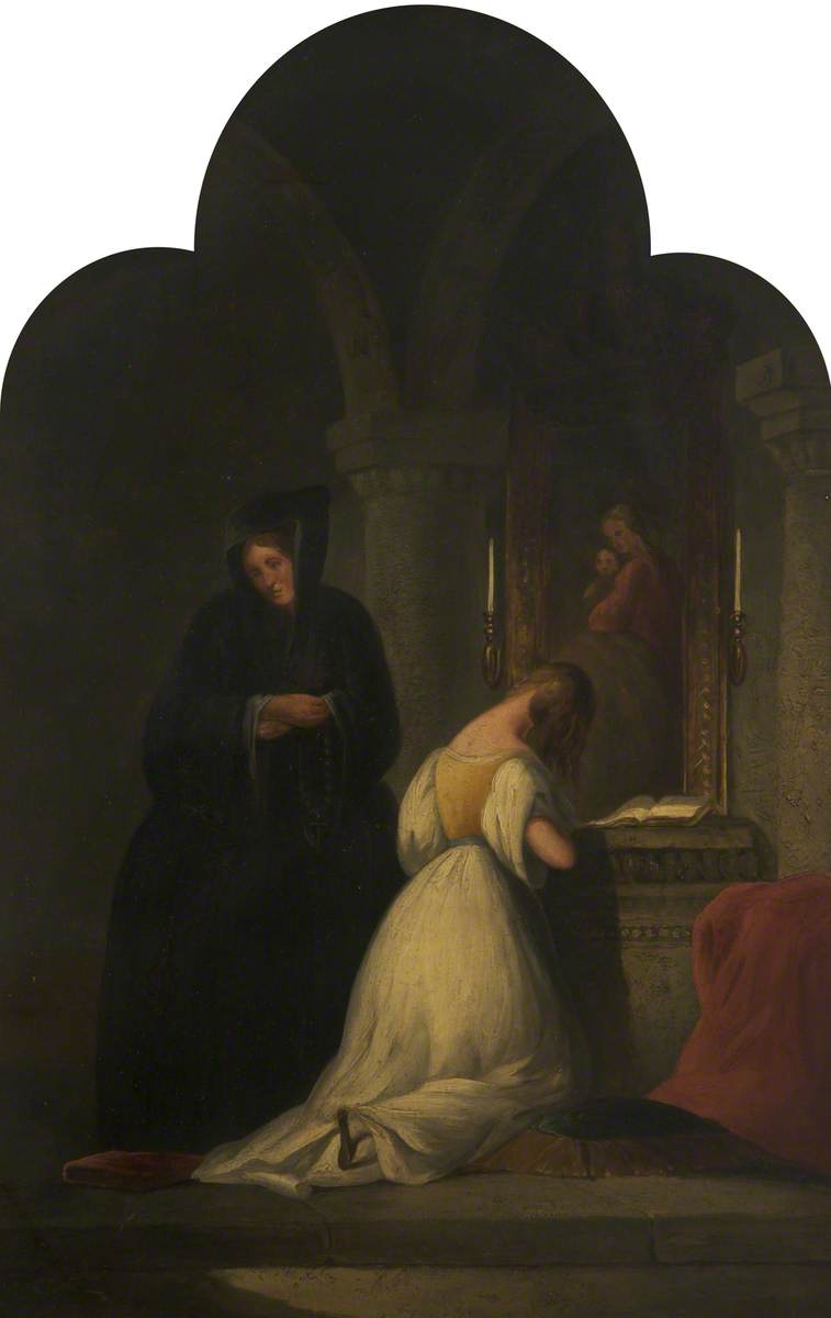 Scene In A Church — Henry Liverseege