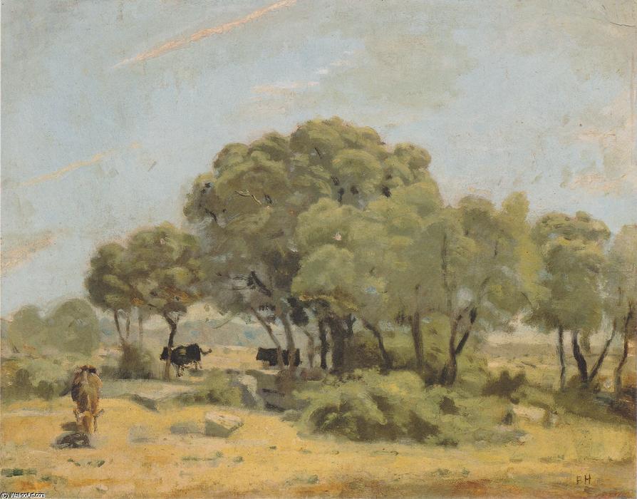 Olive Trees In Spain — Ferdinand Hodler