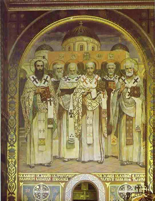 Orthodox Bishops — Victor Vasnetsov