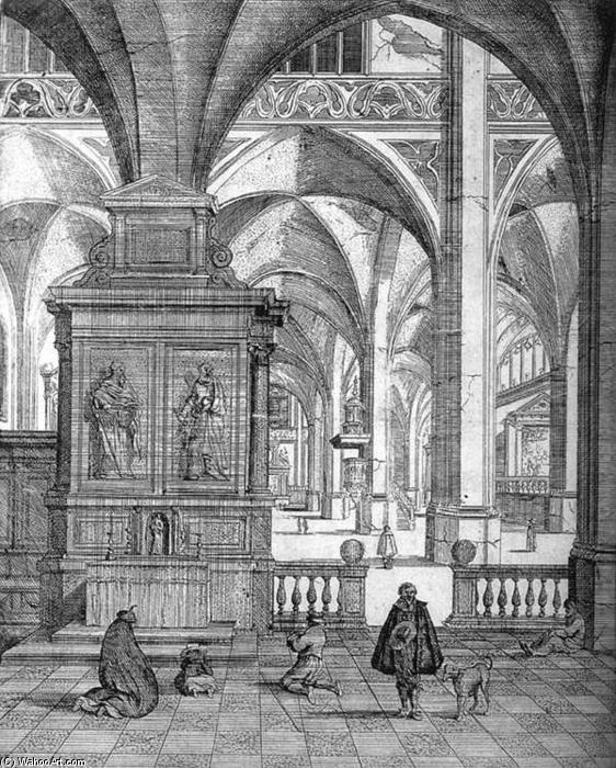 Imaginary Gothic Church — Gerard Houckgeest