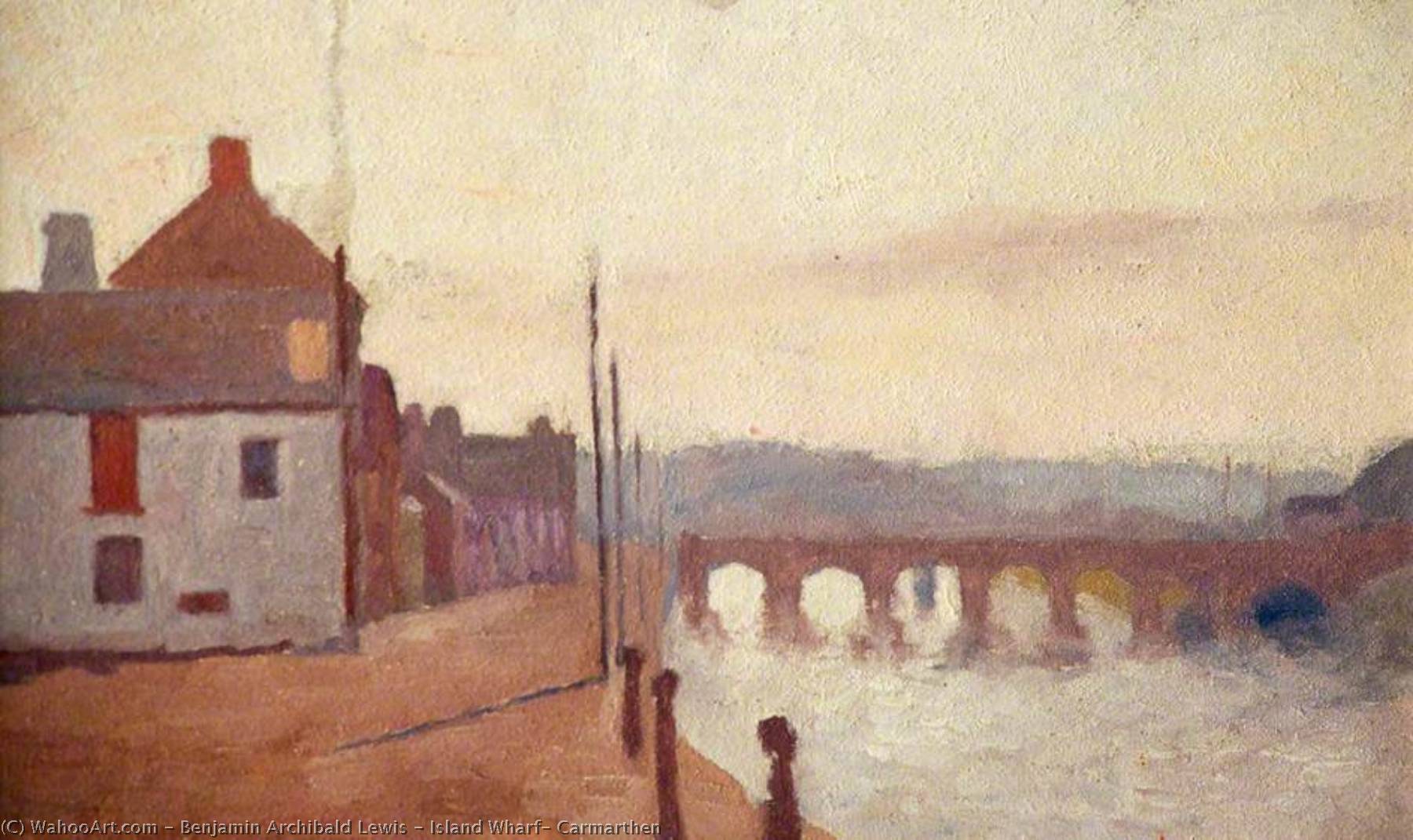 Island Wharf, Carmarthen — Benjamin Archibald Lewis