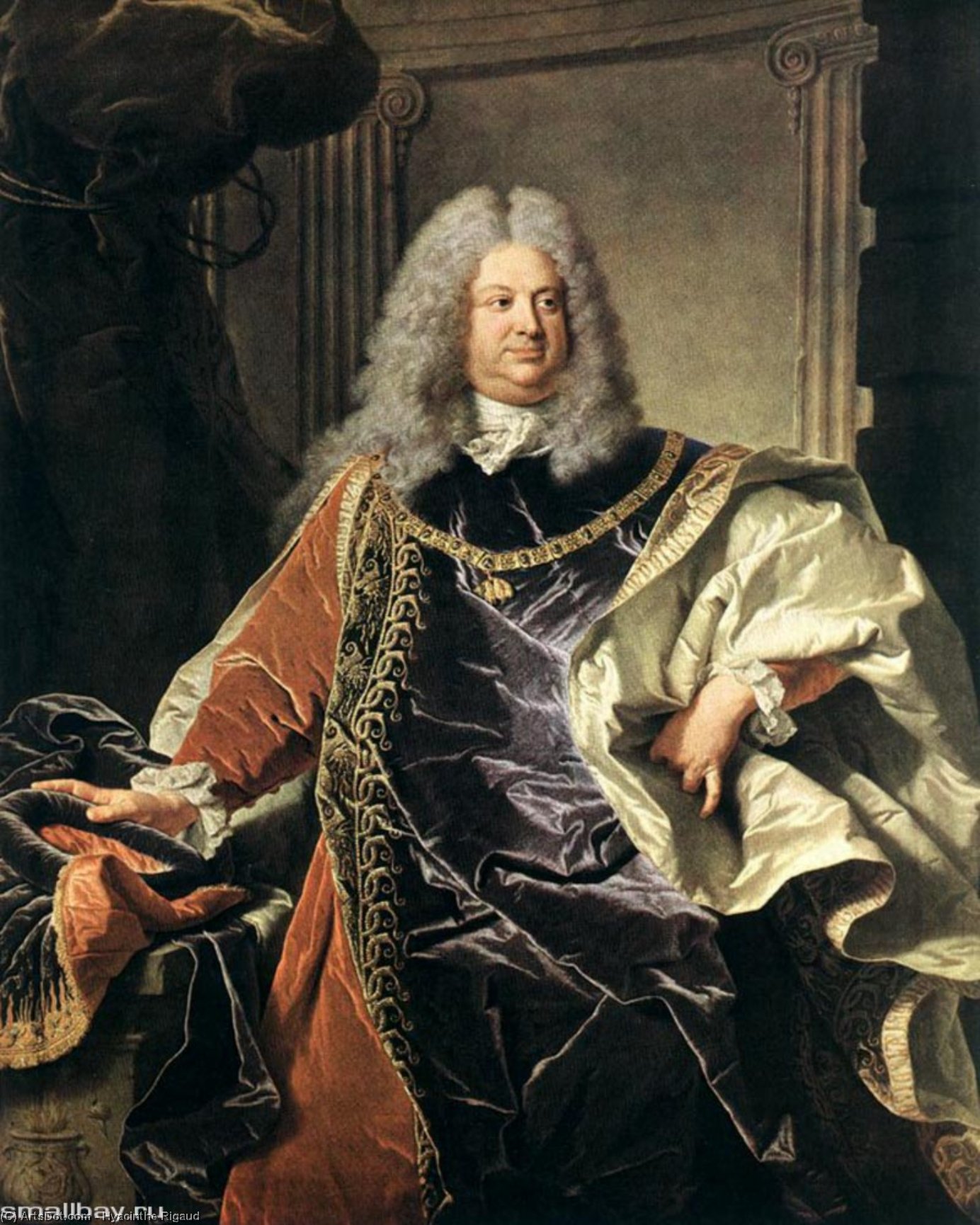 Portait Of Count Sinzendorf — Hyacinthe Rigaud
