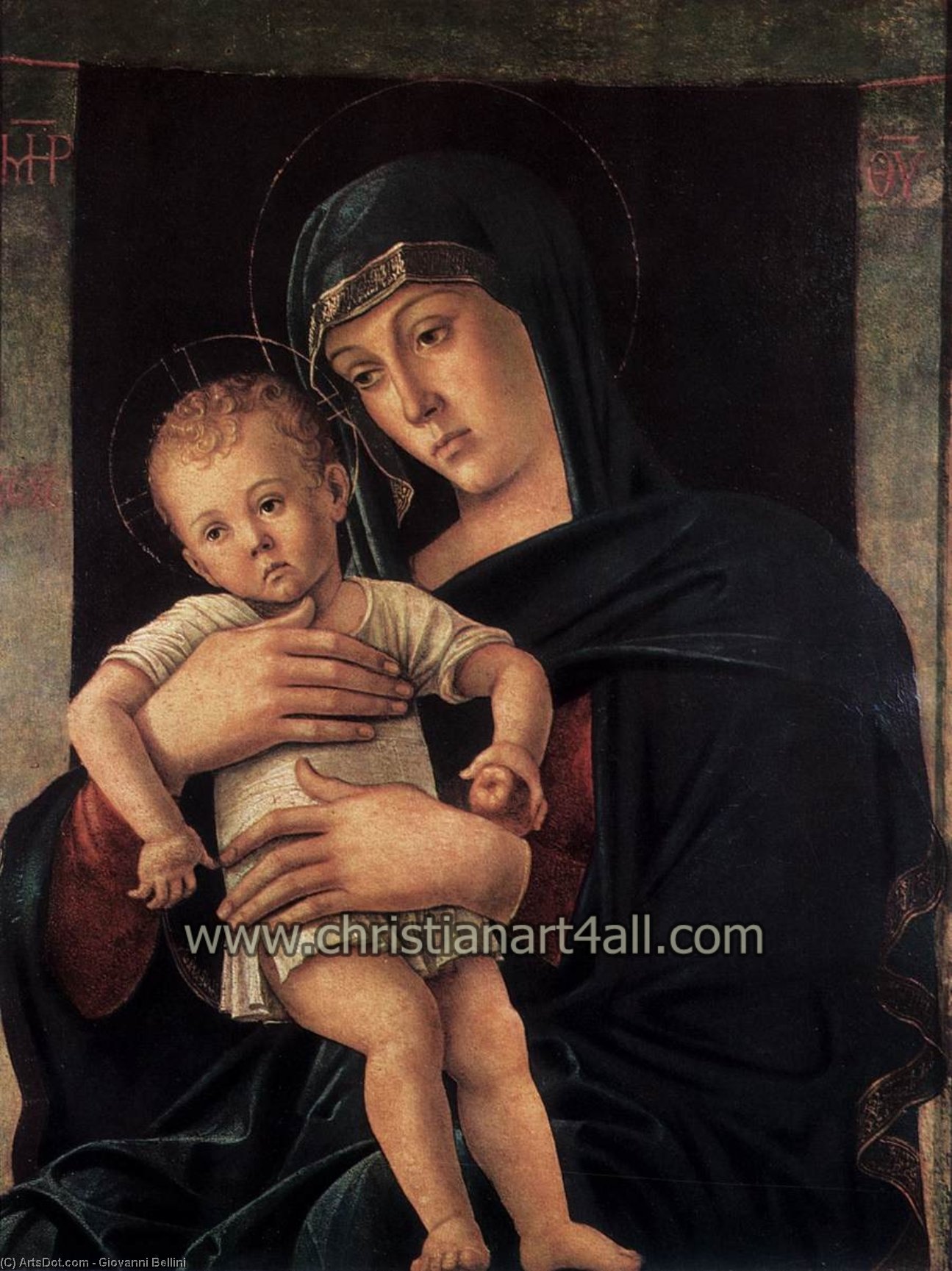 Madonna With The Child (greek Madonna) — Giovanni Bellini