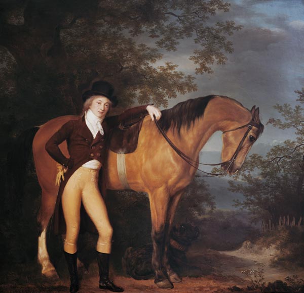 Self-portrait With Horse — Jacques Laurent Agasse