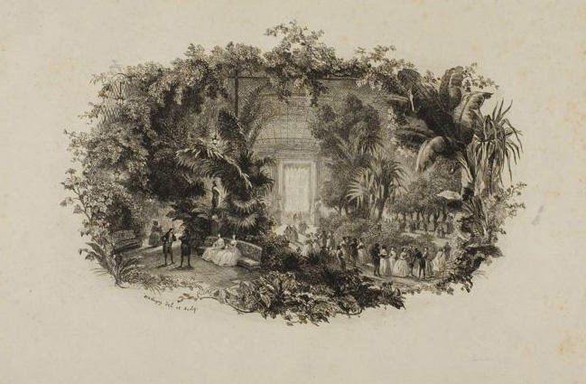The Winter Garden — Charles-françois Daubigny