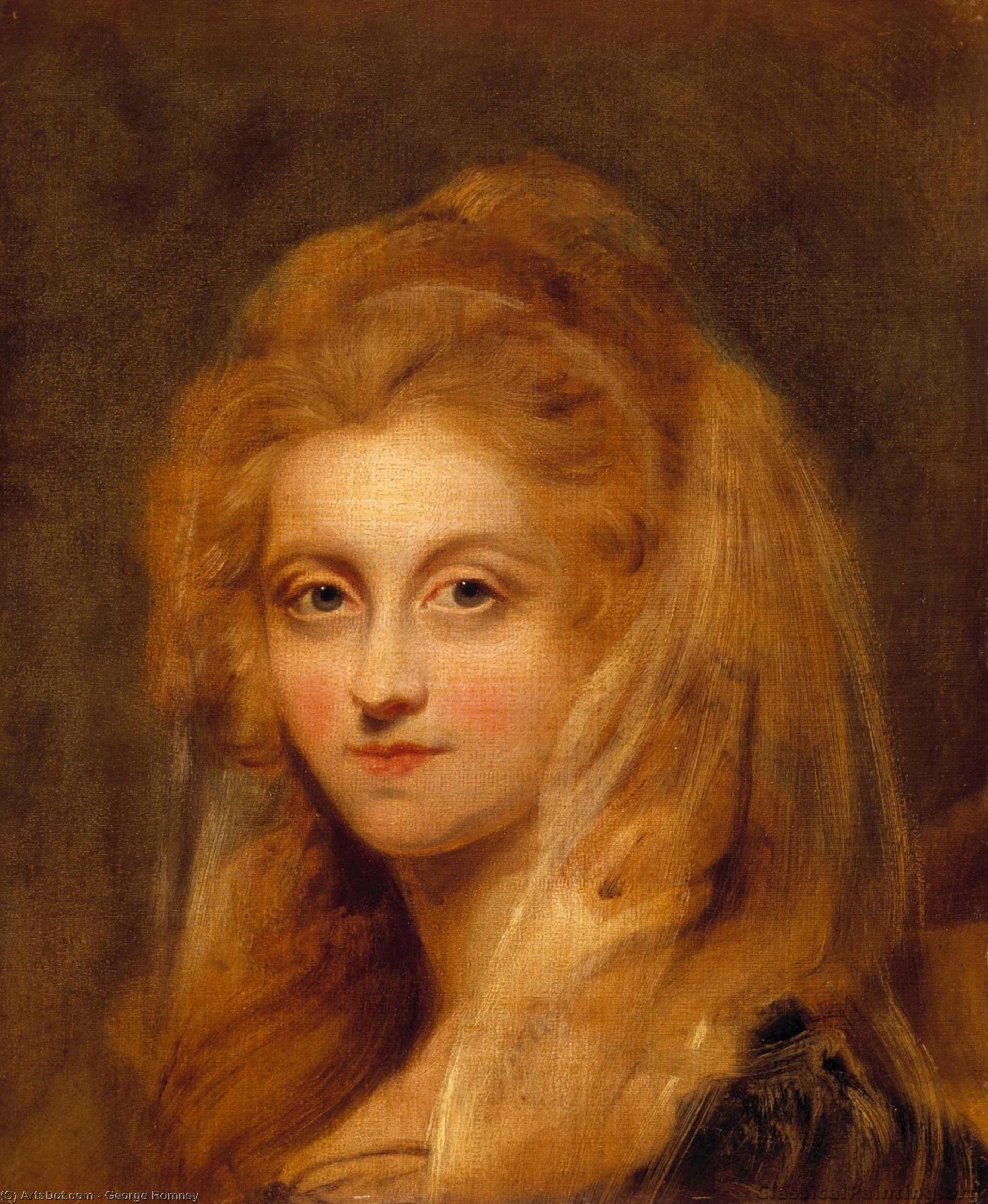 Portrait Of A Lady — George Romney