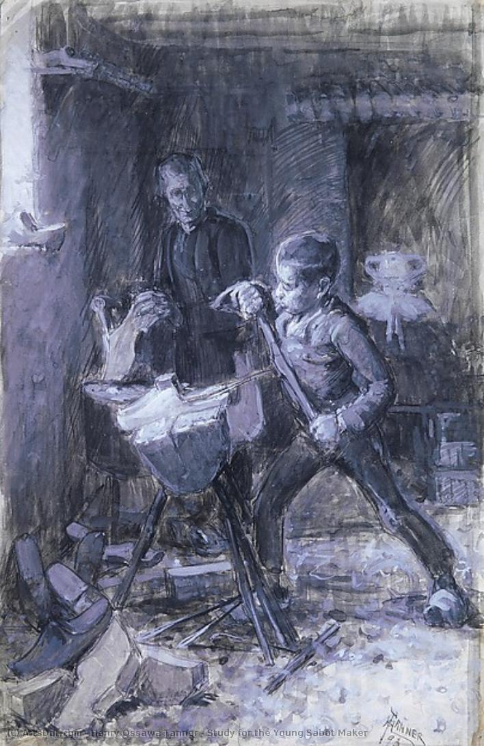 Study For The Young Sabot Maker — Henry Ossawa Tanner