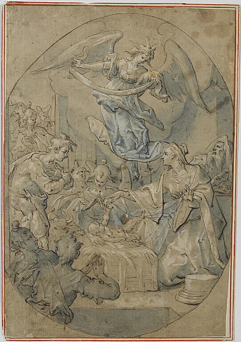 L'adoration Des Bergers — Hans Von Aachen