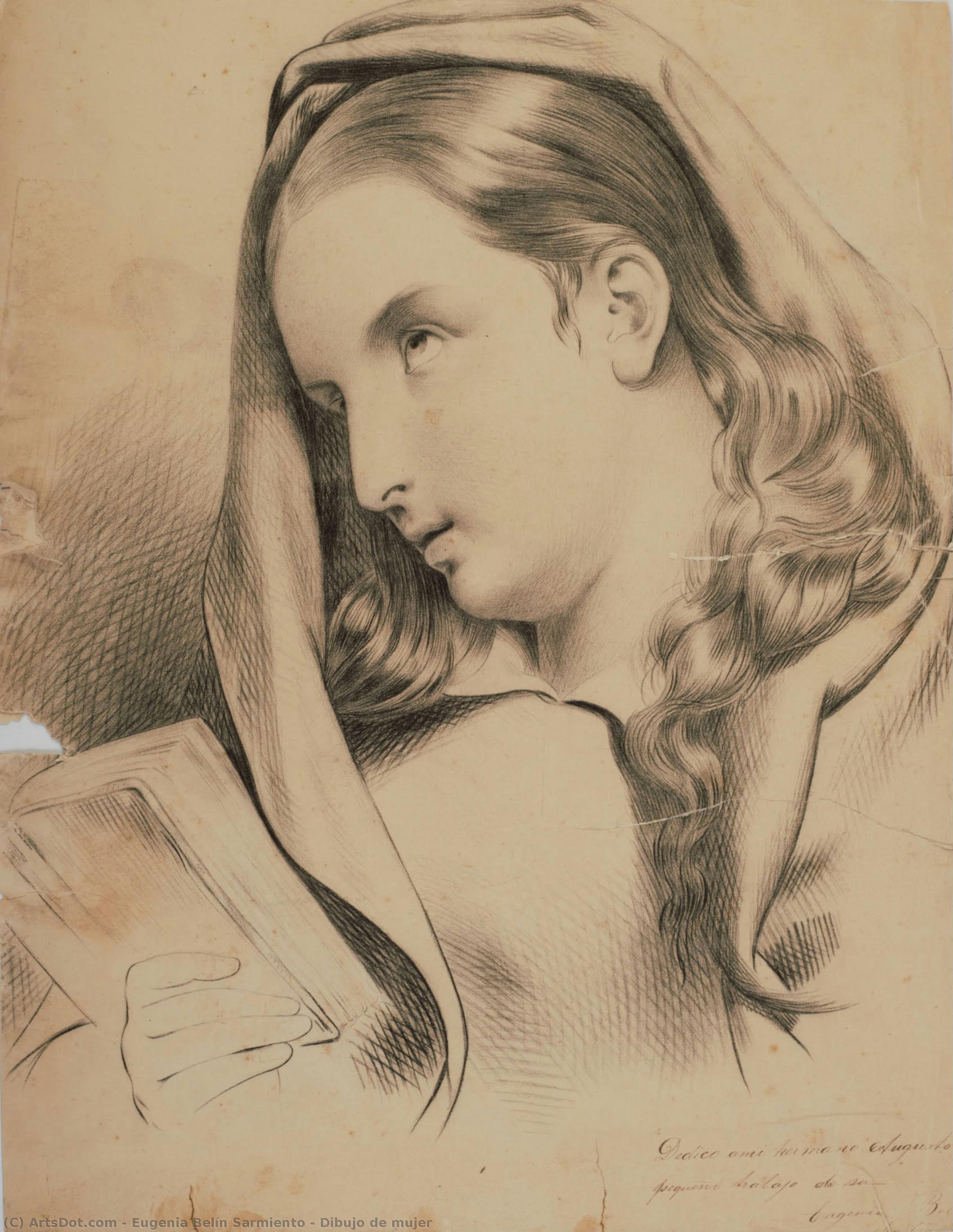 Dibujo De Mujer — Eugenia Belín Sarmiento