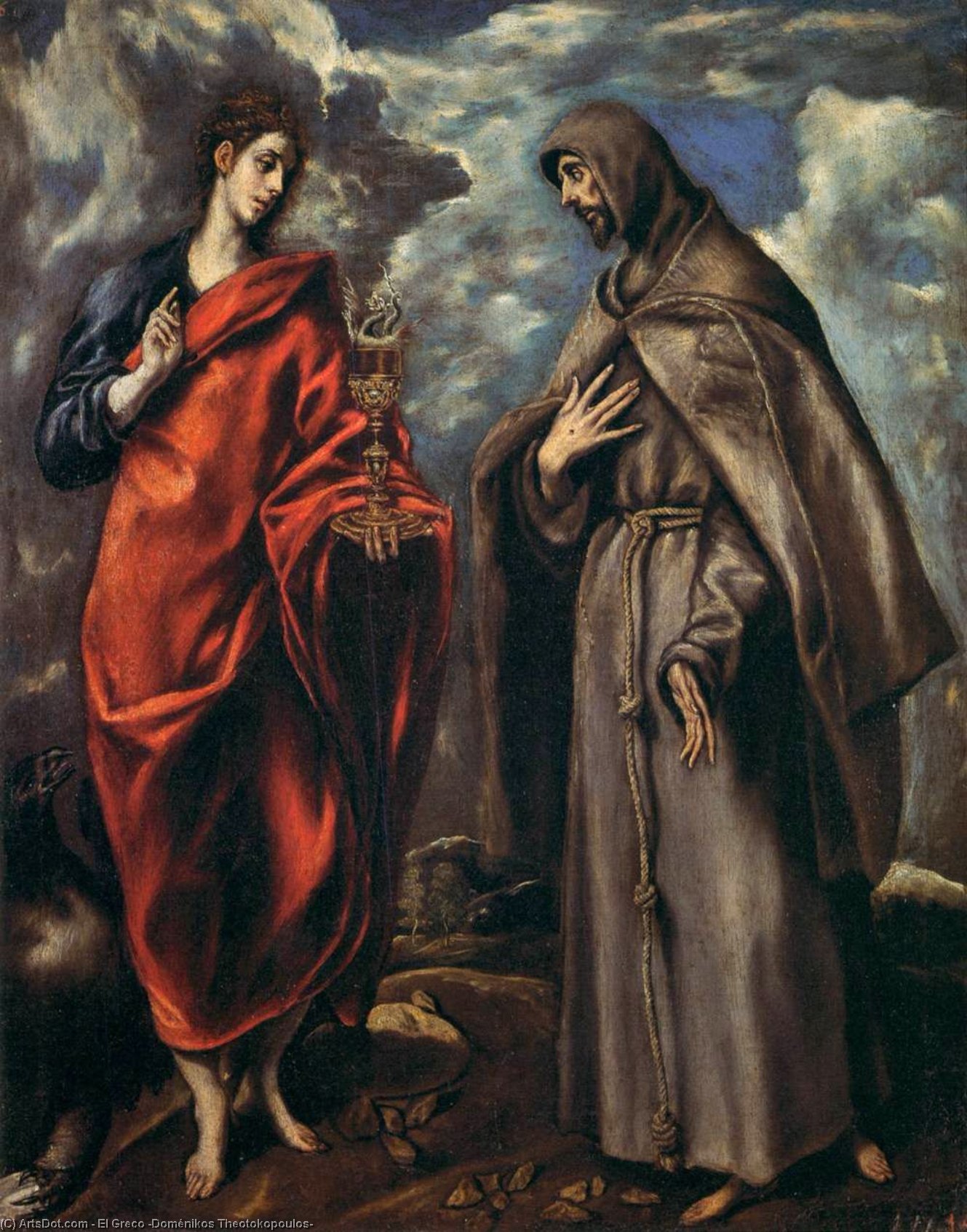 San Juan Y San Francisco — El Greco
