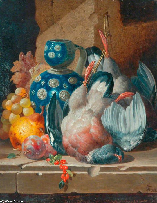 Still Life With Dead Game — Charles Thomas Bale