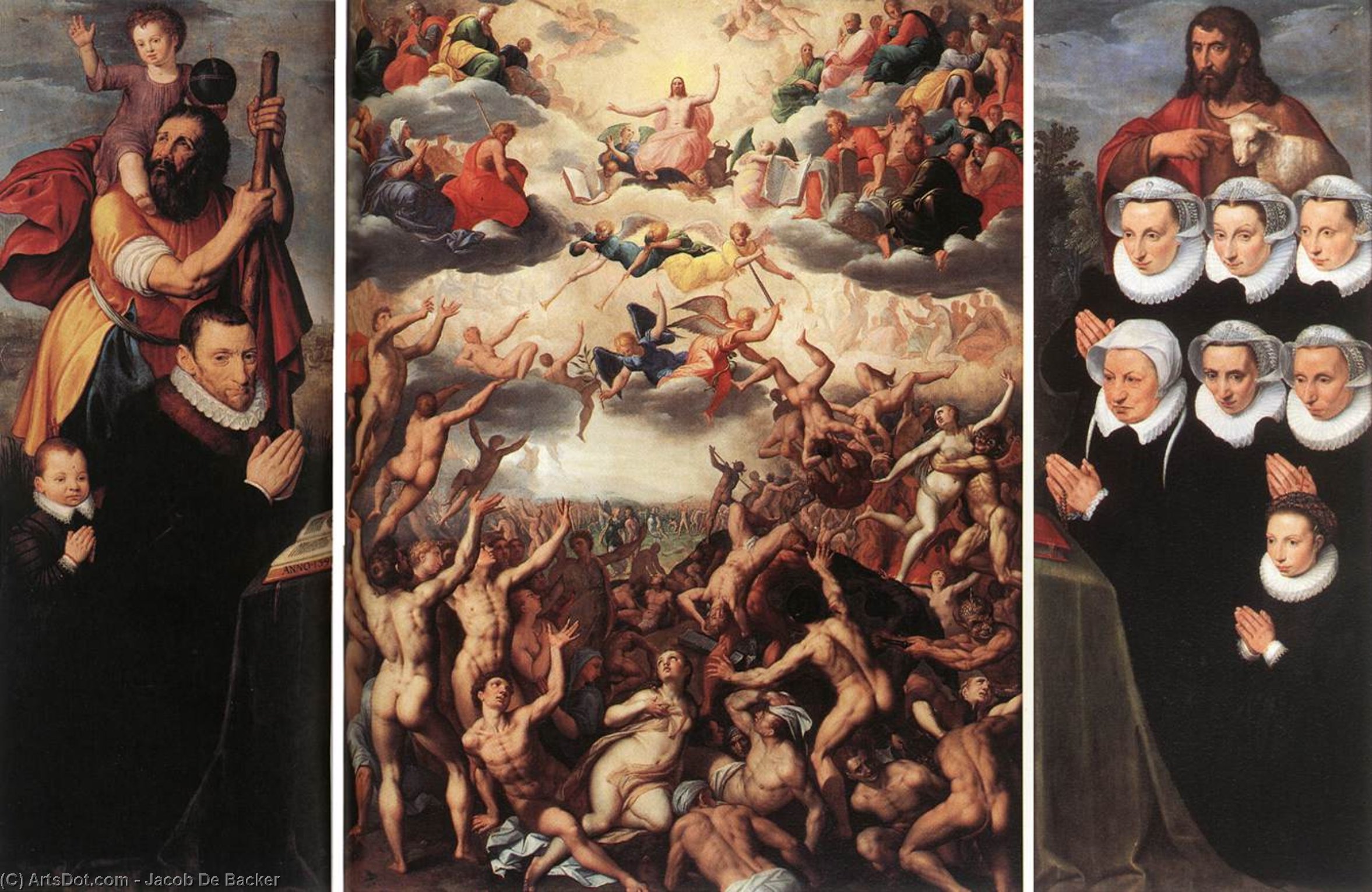The Last Judgement — Jacob Adriaensz Backer