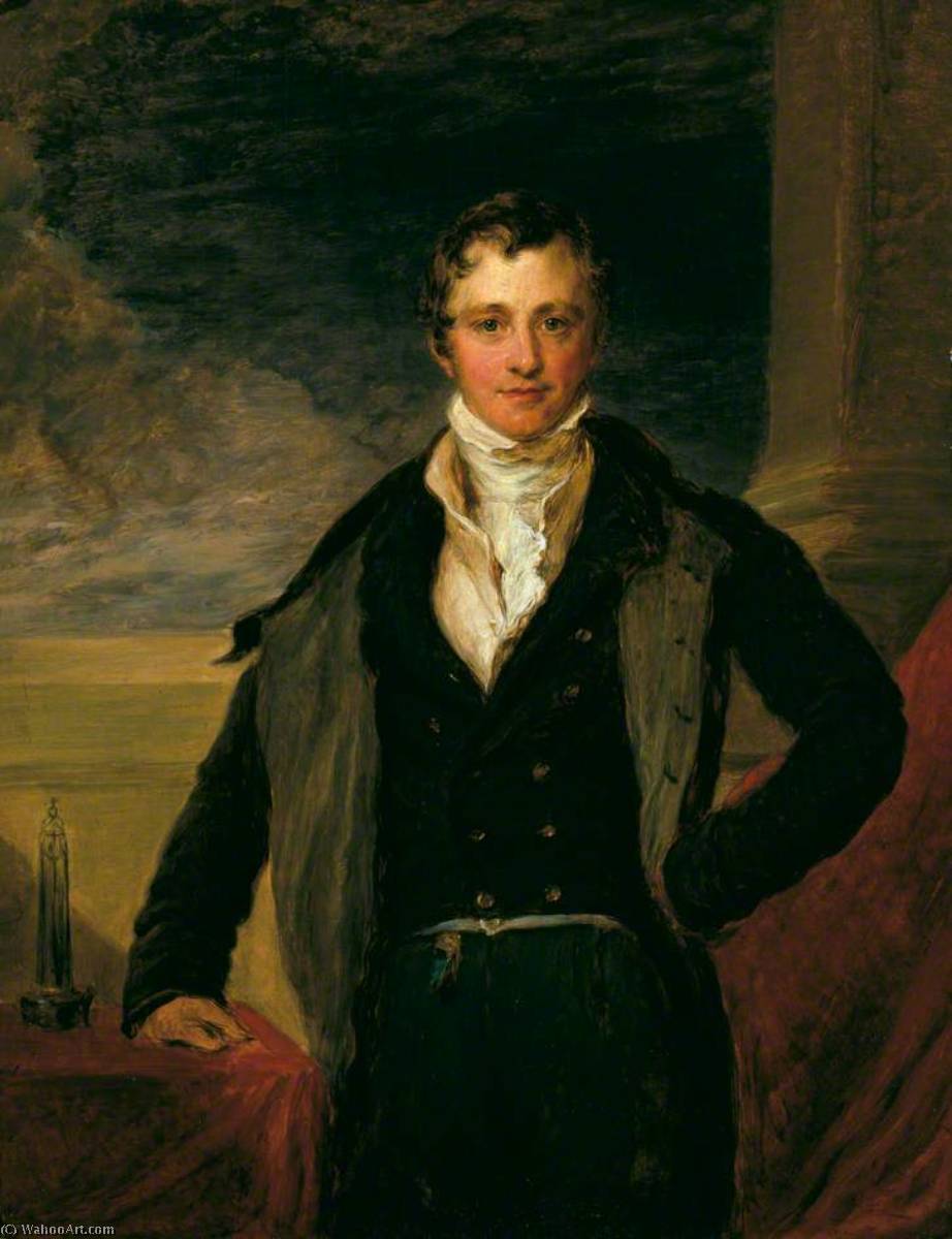 Sir Humphry Davy (1778–1829), Scientist (copy After Sir Thomas Lawrence) — John Linnell