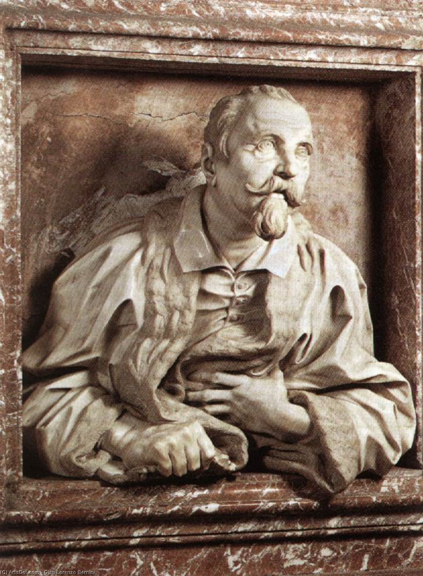 Physician Gabriele Fonseca — Gian Lorenzo Bernini