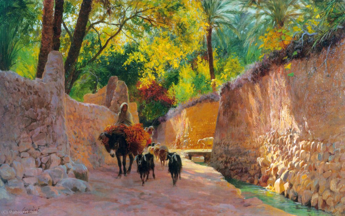 On The Way Market — Eugène Alexis Girardet
