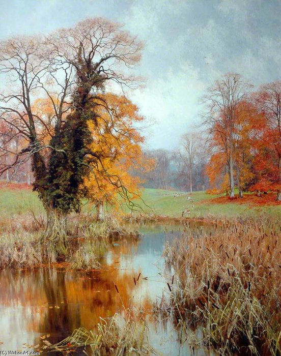 Autumn Colouring — Edward Wilkins Waite