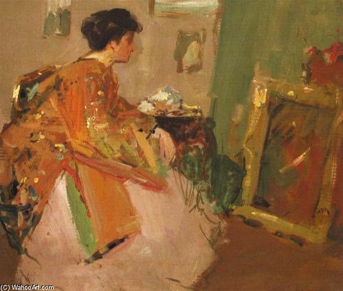 An Artistic Reverie — Richard Edward Miller