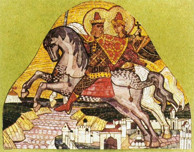 Boris And Gleb — Nicholas Roerich