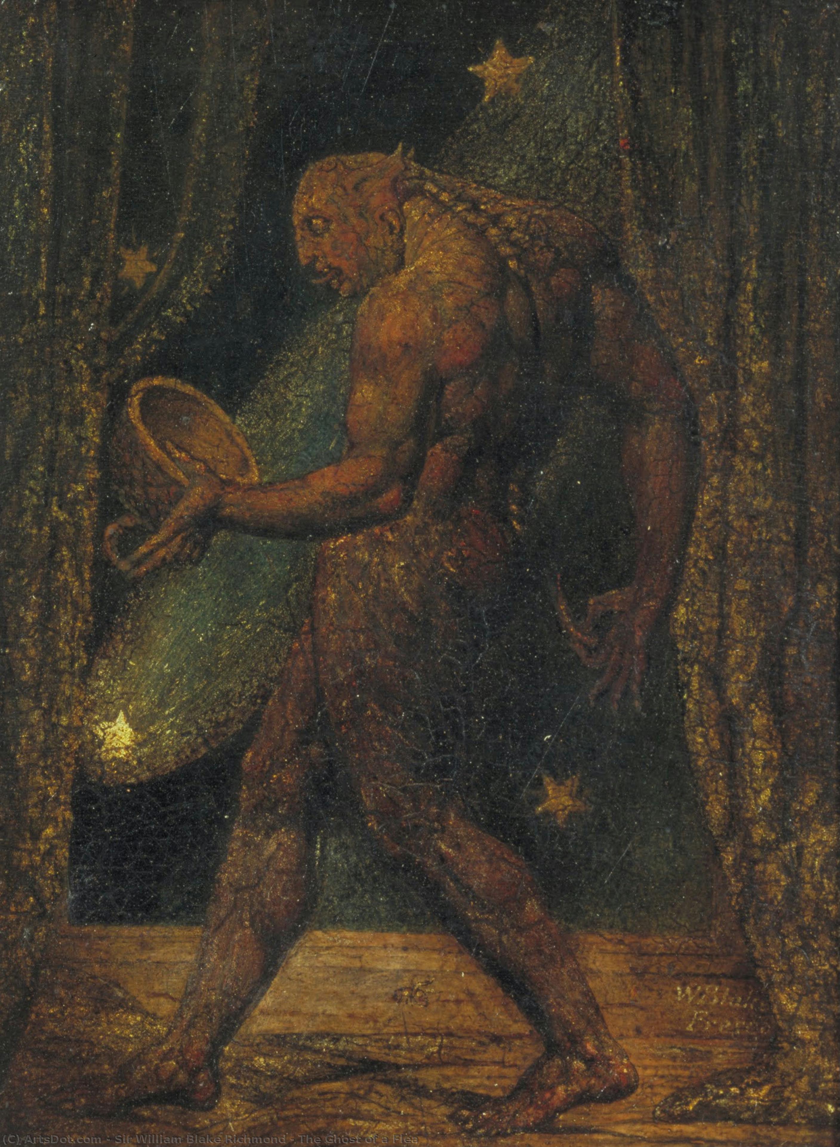 The Ghost Of A Flea — Sir William Blake Richmond
