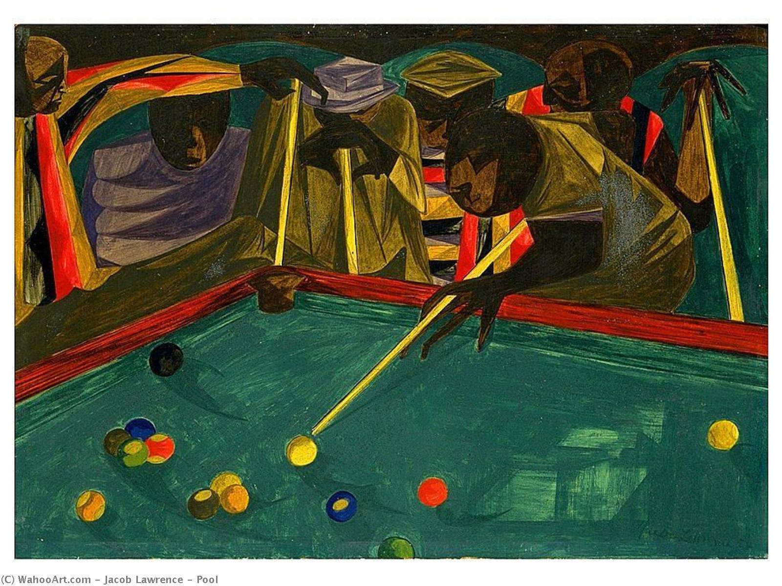 Pool — Jacob Lawrence