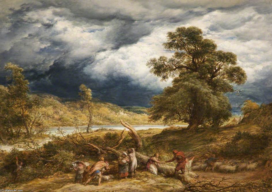 Rising Of The River — John Linnell