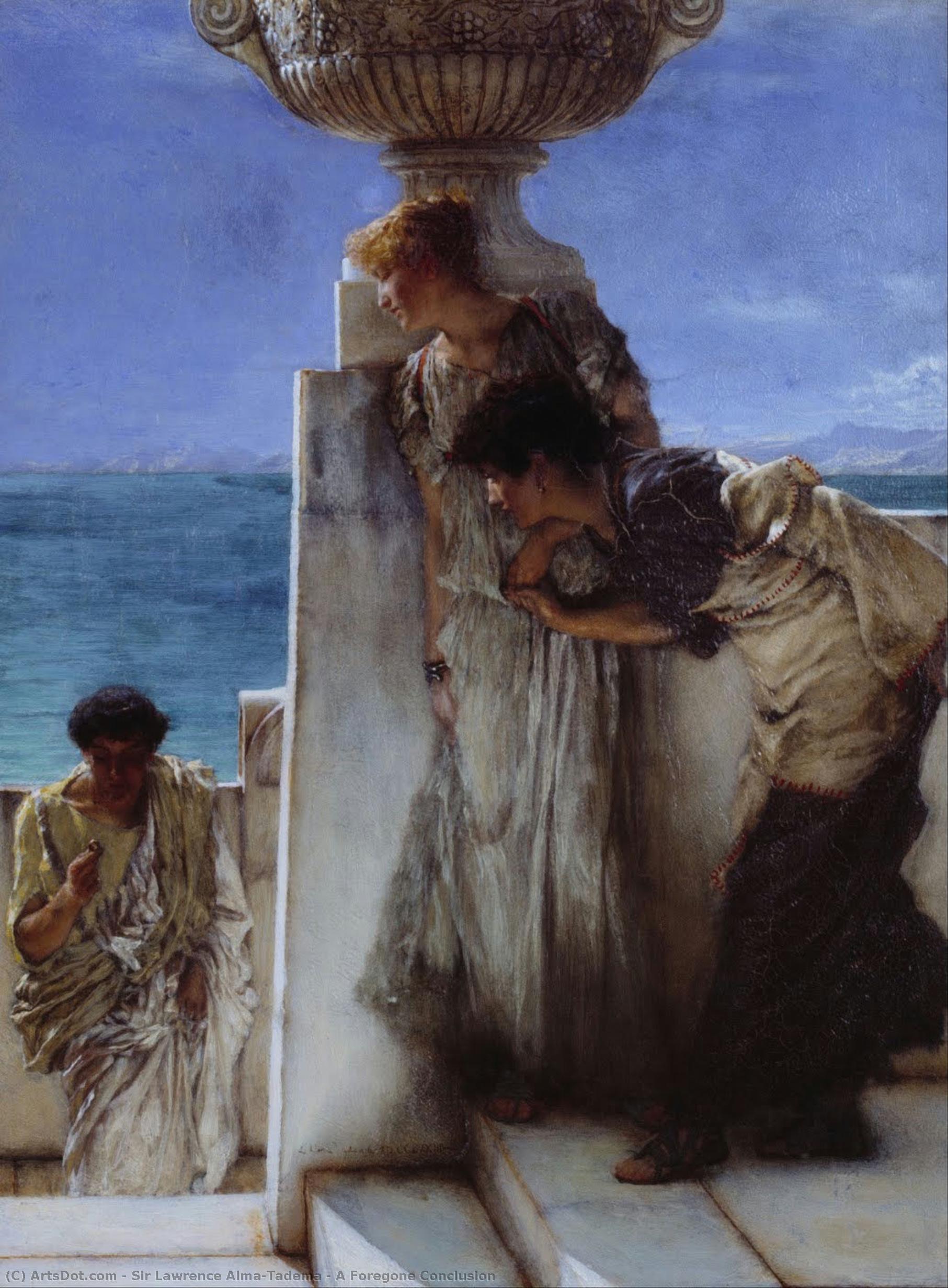 A Foregone Conclusion — Lourens Alma Tadema
