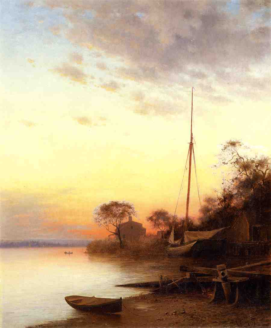Twilight Along The River — Francis A Silva