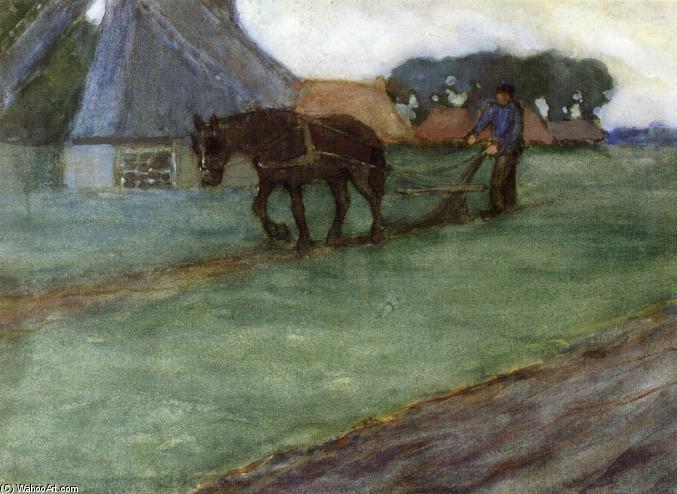 Man Plowing — Frederick Carl Frieseke