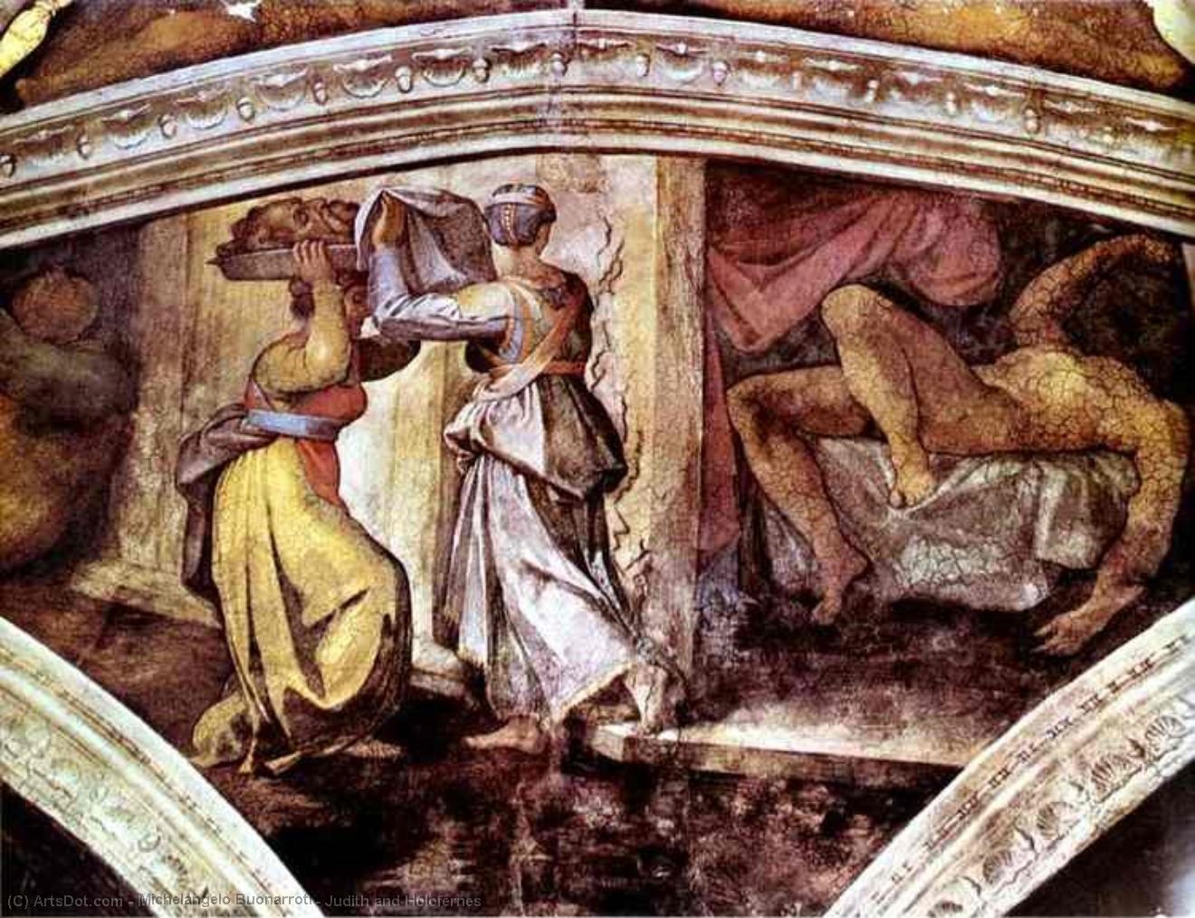 Judith And Holofernes — Michelangelo Buonarroti