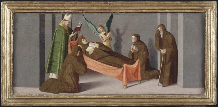 Mort De Saint Jean Gualbert — Marco Palmezzano