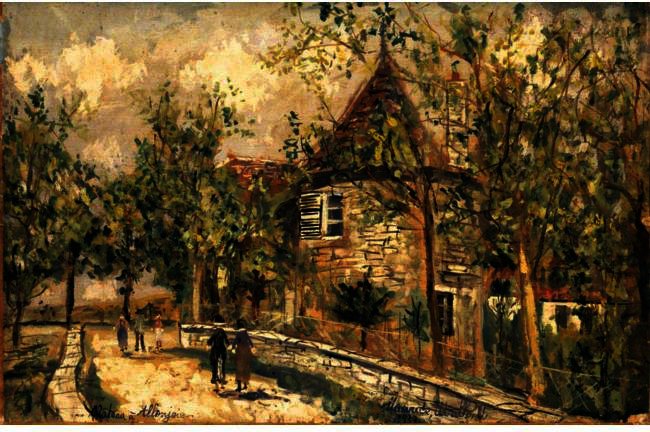 Castle Of Allonjoye — Maurice Utrillo