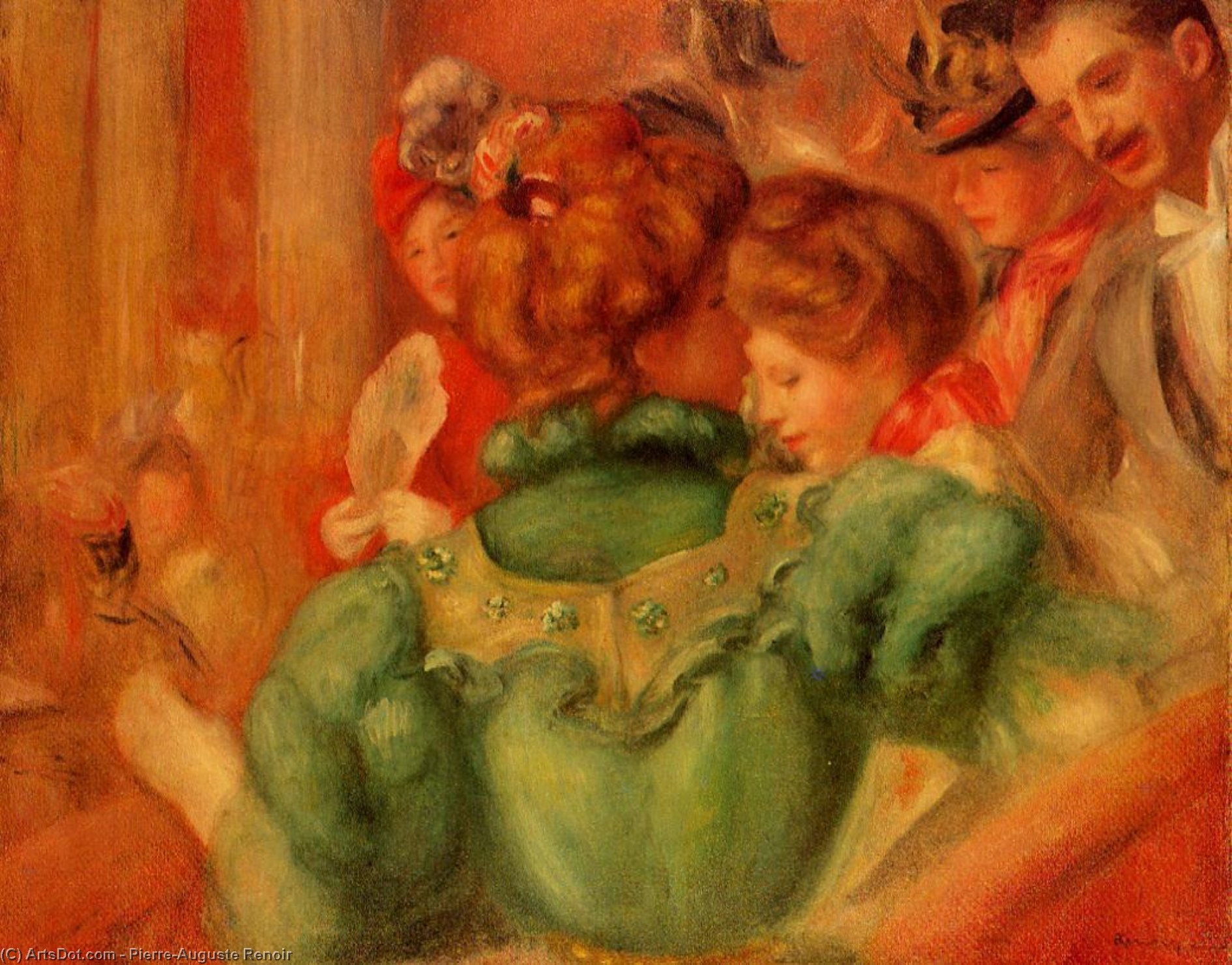 The Loge — Pierre-auguste Renoir