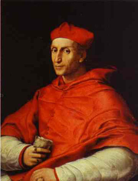 Portrait Of Cardinal Bernardo Dovizi Bibbiena — Raphael