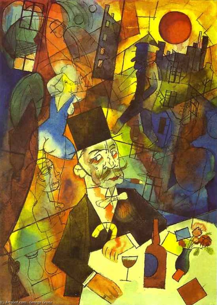 The White Slave Trader — George Grosz