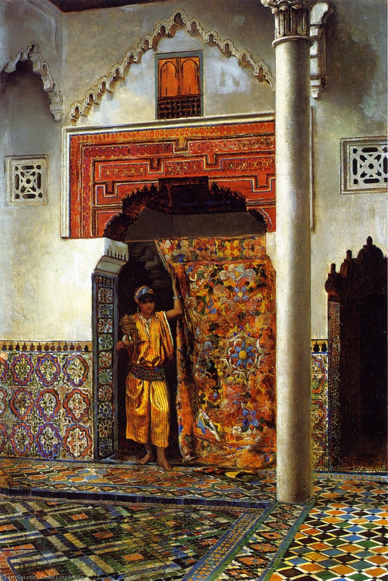 A Moorish Interior — Edwin Lord Weeks