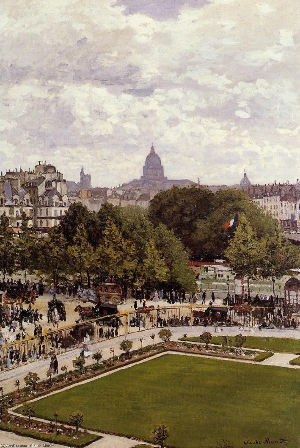 Garden Of The Princess — Claude Monet