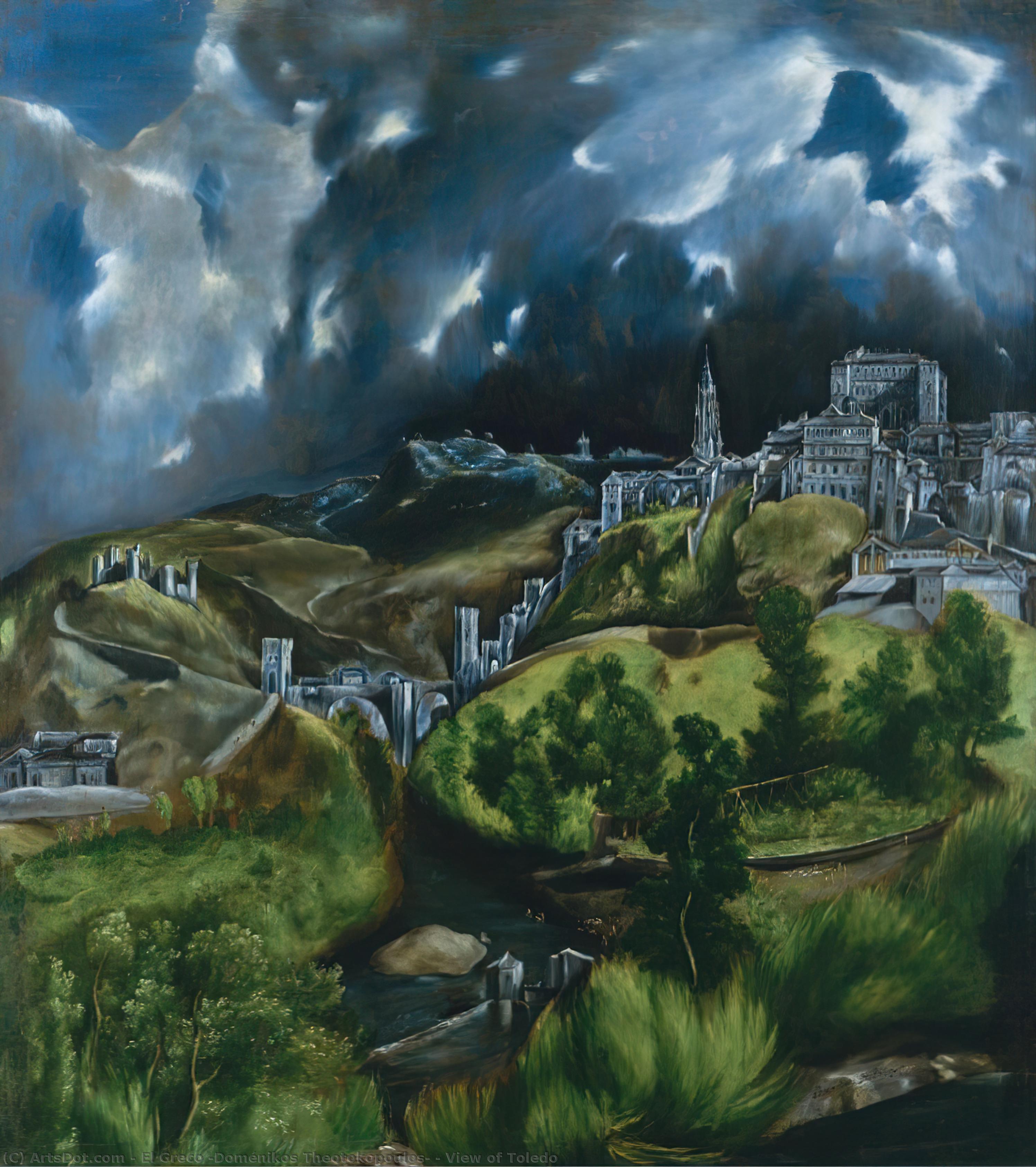 View Of Toledo — El Greco
