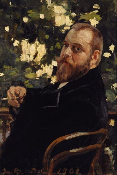 P.federa Portrets — Janis Rozentāls