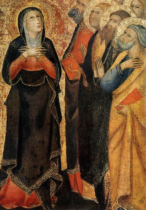 Ascension Of Christ (detail) — Andrea Di Vanni D'andrea