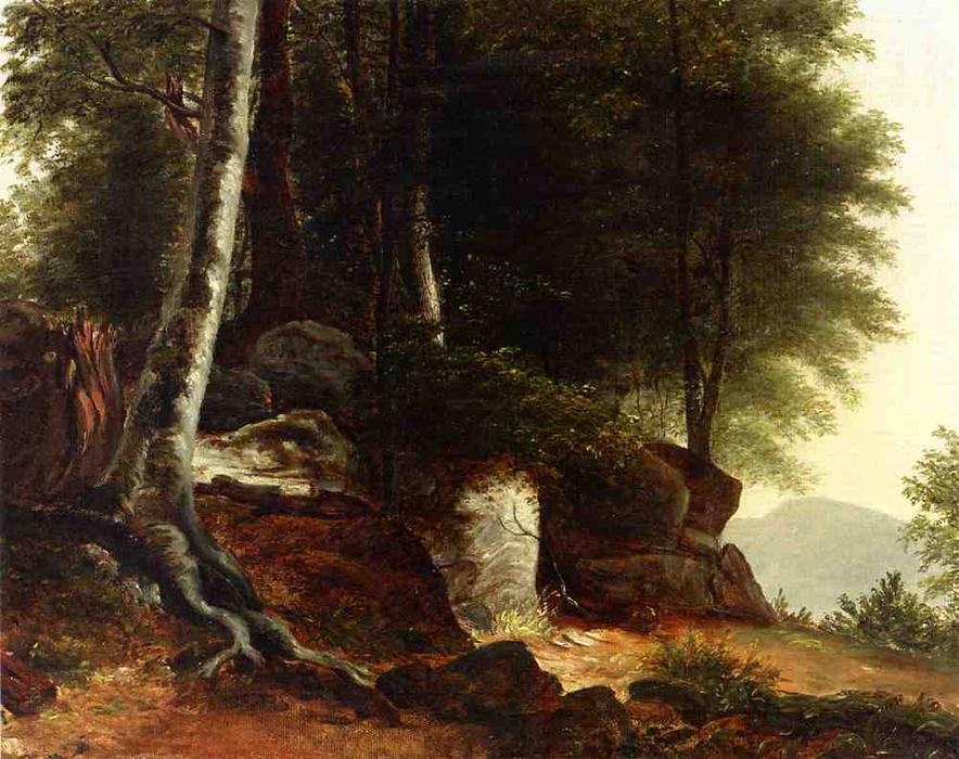 A Study From Nature — Asher Brown Durand