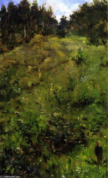 Child In A Clearing — Theo Van Rysselberghe