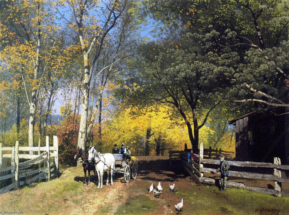 Road By The Farm — Herman Herzog