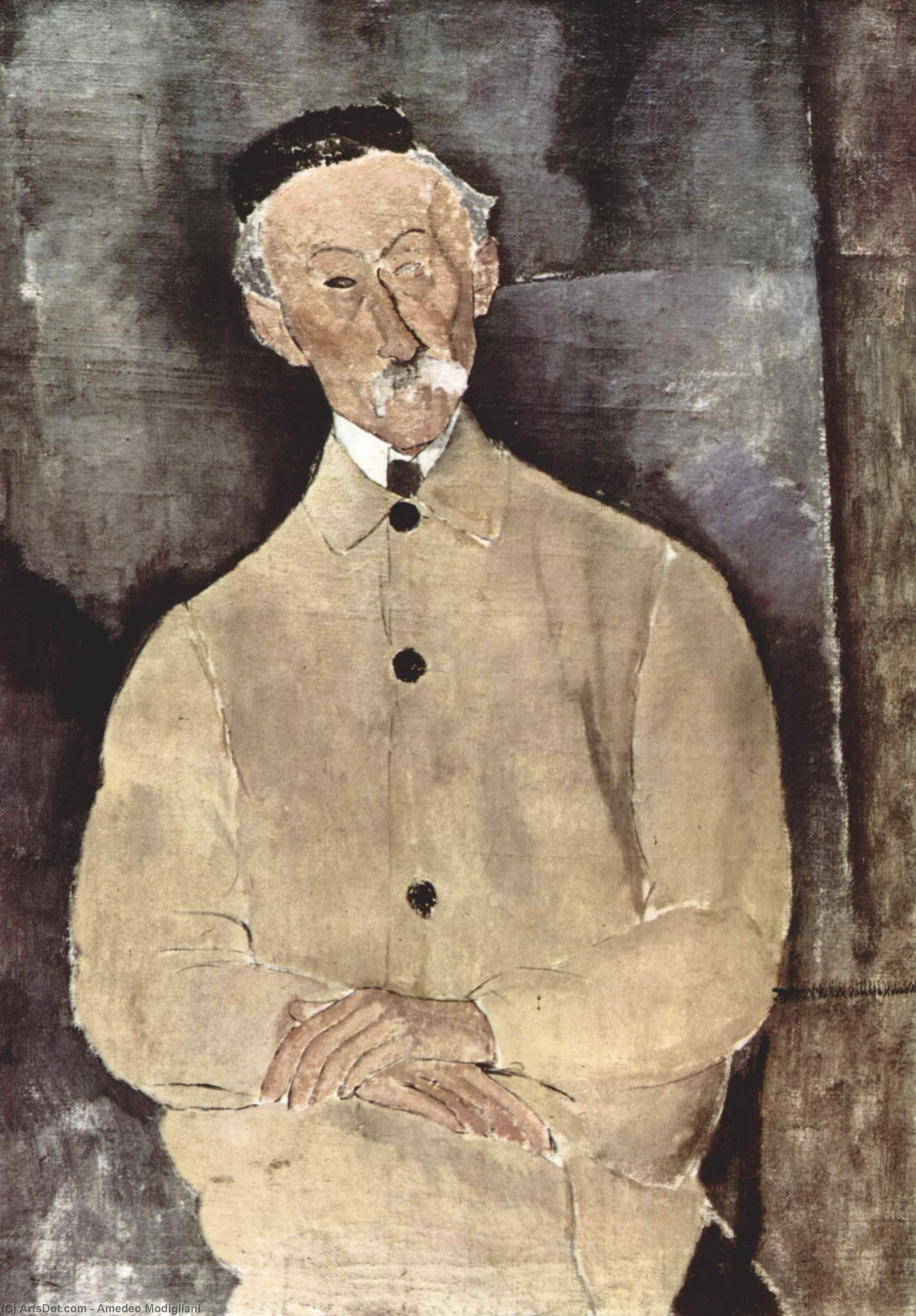 Monsieur Lepoutre — Amedeo Clemente Modigliani