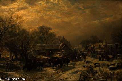 The Mail Coach — Samuel Bough