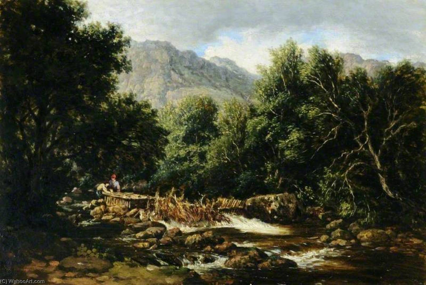 On The Lledr — David Cox The Elder
