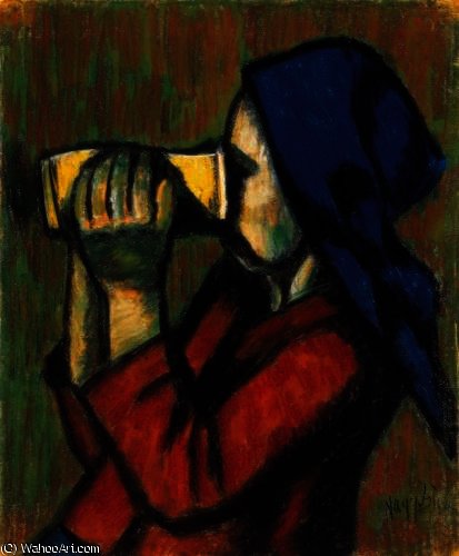 Drinking Wench — István Nagy