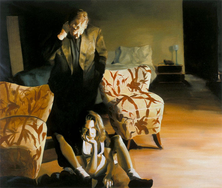 The Bed, The Chair, The Sitter — Eric Fischl