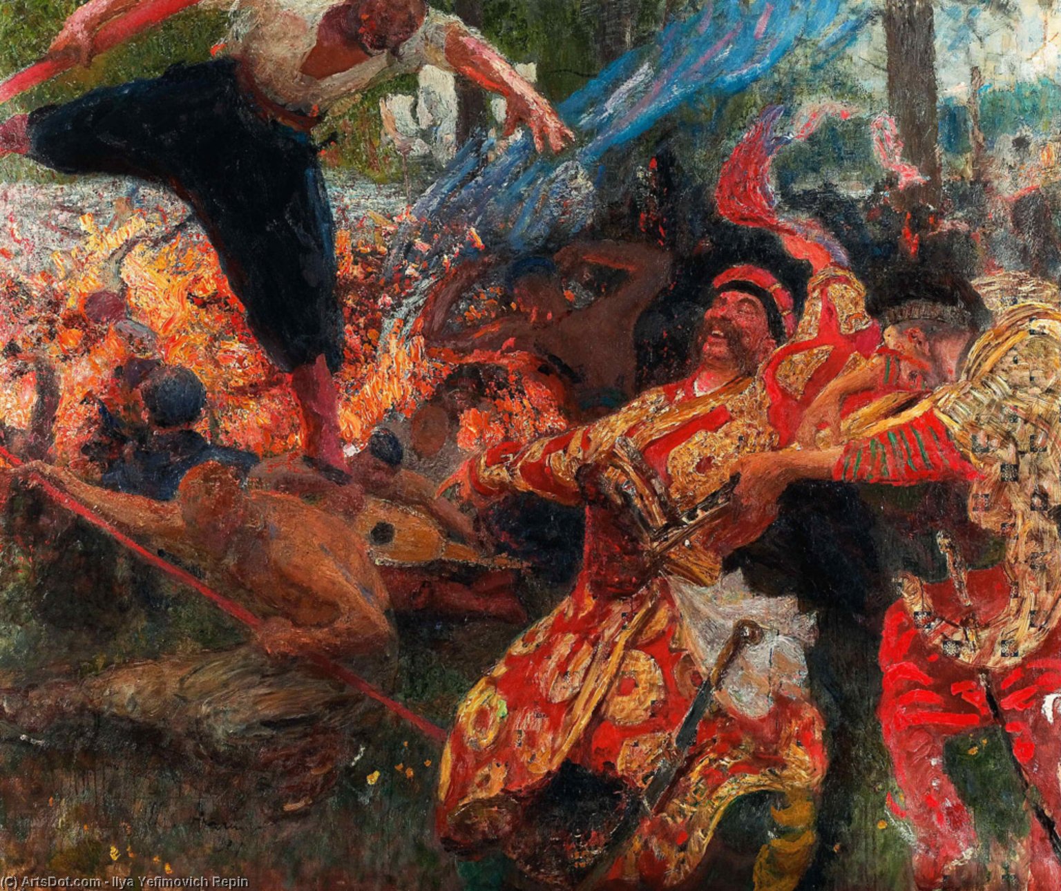 Hopak. — Ilya Yefimovich Repin